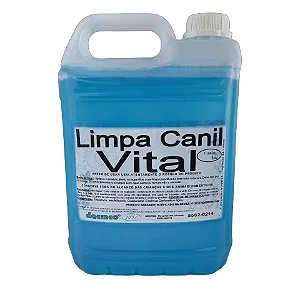 Limpa-Canil 5Lts Vital- Higienizador Limpador para Quintal e Canil aroma Vital