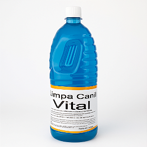Higienizador e Limpador de Canil Vital 2Lts. - Concentrado Tira Cheiro de Cachorro | Perfume Suave, Não Tóxico Pet