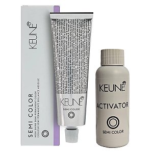 Keune Semi Color Ultimate Blonde 9.71 Louro Muito Claro Violeta + Activator