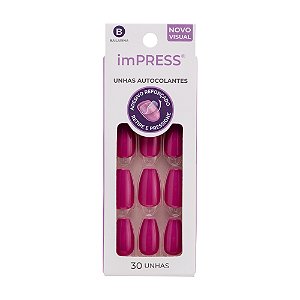 Kiss NY Impress Unhas Autocolantes Bailarina -  Amethyst