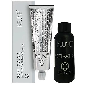 Keune Semi Color 6.1 Louro Escuro Cinza + Activator