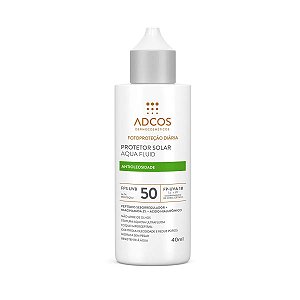 Adcos Fotoproteção - Protetor Solar FPS50 Aqua Fluid 40ml