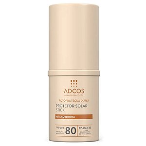 Adcos Protetor Solar Stick FPS80 Tonalizante - Ivory