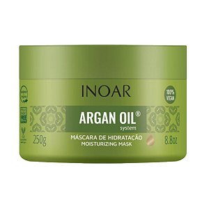 Inoar Argan Oil System - Máscara Hidratante 250g