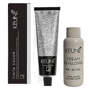 Keune Tinta Color 7 Louro Médio + Developer 30vol