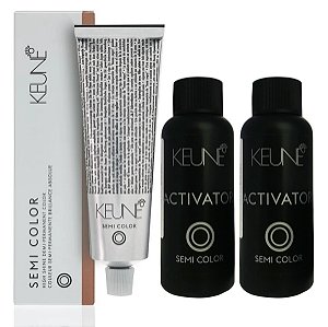 Keune Semi Color 5.81 Castanho Claro Barista + 2 Activator