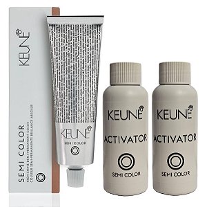 Keune Semi Color 5.81 Castanho Claro Barista + 2 Activator