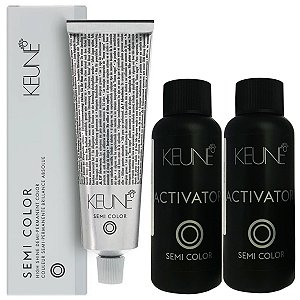 Keune Semi Color 6 Louro Escuro + 2 Activator