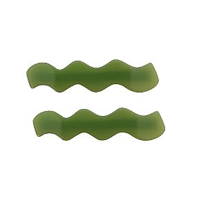 PINUPZ Kit 2 Pinças para Cabelo Ondas Verde F068