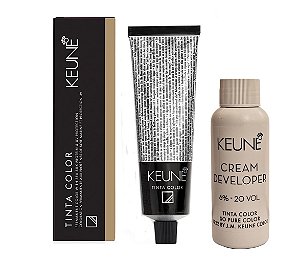 Keune Tinta Color 8.32 Louro Claro Bege + Developer 20vol