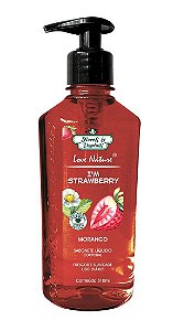 Flores e Vegetais Sabonete Líquido I'm Strawberry Morango 310ml