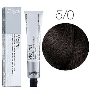 Loreal Majirel 5.0 Castanho Claro Natural Profundo 50g