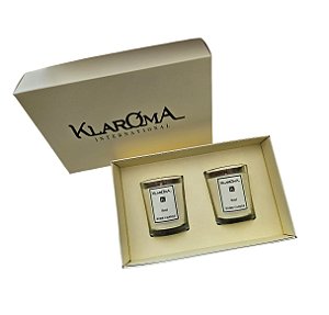 Klaroma Kit 2 Mini Velas Perfumada Soul 50g