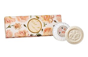 Fiorentino Kit Sabonetes Italianos Rose Blossom 3x100g