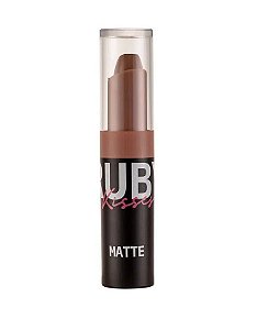 Ruby Kisses Batom Matte - Brown Sugar