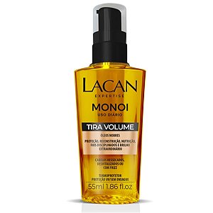 Lacan Óleo de Monoi e Argan Tira Volume 55ml