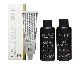 Keune Tinta Color Ultimate Blonde 1531 Louro Super Âmbar + 2 Developer 20vol