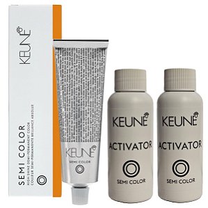 Keune Semi Color 8.4 Louro Claro Cobre + 2 Activator