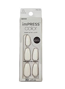 Kiss NY Impress Color Unhas Autocolantes Bailarina - Frosting