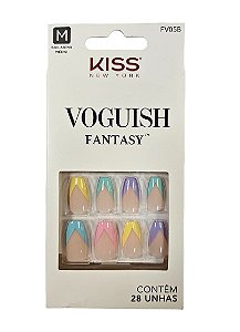 Kiss NY Unhas Postiças Bailarina Voguish Fantasy - Disco Ball FV05B