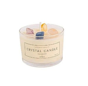 Lissone Vela Crystal Candle Mini 4 Cristais 130g
