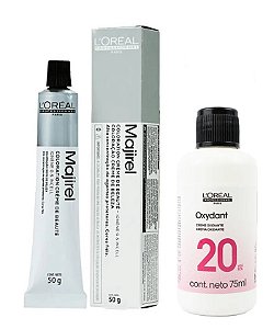 Loreal Majirel 5.0 Castanho Claro Natural Profundo + Oxidante 20vol 75ml
