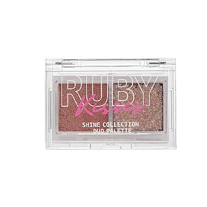 Ruby Kisses Shine Collection Paleta Duo Rose Gold