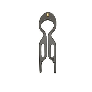 Bianca Hair Pin Médio Cinza 70 048 DB
