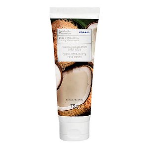 Korres Coco e Macadâmia - Creme de Mãos 75g