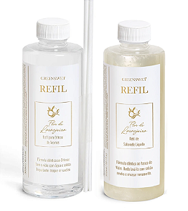 Greenswet Flor de Laranjeira - Kit Refil Difusor + Refil Sabonete Líquido