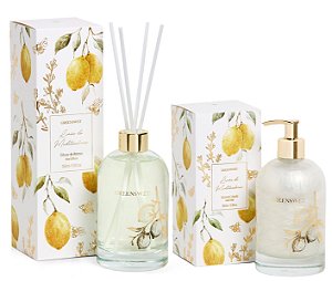 Greenswet Limão do Mediterrâneo - Kit Difusor de Ambiente + Sabonete Líquido