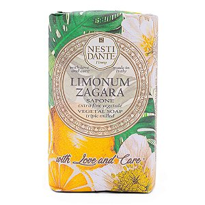 Nesti Dante With Love and Care - Sabonete Barra Limão Siciliano e Flor Laranjeira 250g