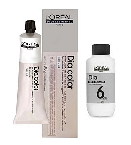 Loreal Dia Color 9.13 Louro Muito Claro Bege + Creme Revelador 6vol