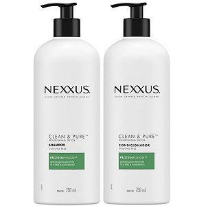 Nexxus Clean & Pure - Kit Shampoo e Condicionador 750ml