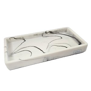 Acqua Aroma Bandeja Retangular M Mármore