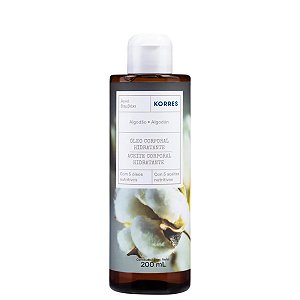 Korres Algodão - Óleo Desodorante Corporal de Banho 200ml