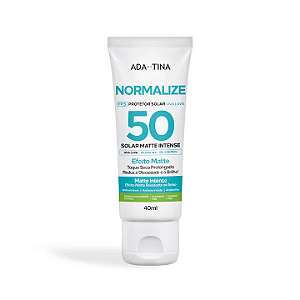 Ada Tina Normalize Matte Intense - Protetor Solar FPS50 40ml