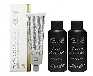 Keune Tinta Color Ultimate Blonde 1531 Louro Super Âmbar + 2 Developer 30vol
