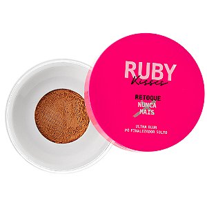 Ruby Kisses Retoque Nunca Mais Pó Finalizador Solto Ultra Blur - Deep