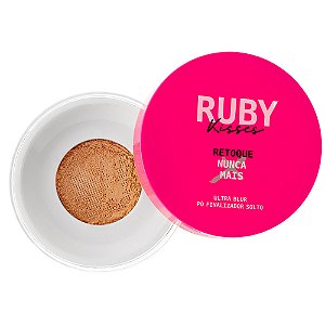 Ruby Kisses Retoque Nunca Mais Pó Finalizador Solto Ultra Blur - Tan