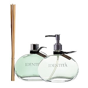 Identita Tre - Kit Difusor + Sabonete Líquido Signora Alecrim, Vanilla e Lavanda
