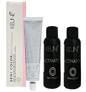 Keune Semi Color Ultimate Blonde Glaze Clear + 2 Activator
