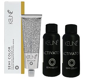Keune Semi Color 8.38 Louro Claro Avelã + 2 Activator