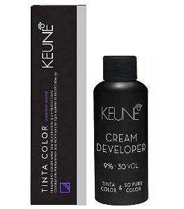 Keune Tinta Color UC 9.00 Louro Muito Claro + Developer 30vol