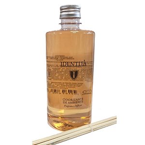 Identitá Sauvage Onça - Refil Difusor de Ambiente Vanilla, Apricot e Mandarina 500ml