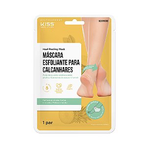 Kiss NY Máscara Esfoliante para Calcanhares 1 par