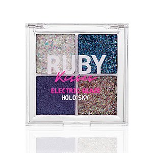 Paleta de Sombras Glitter Holo Sky Ruby Kisses