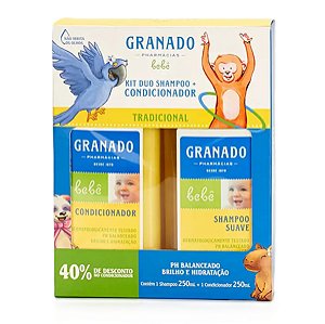 Granado Bebê Kit Duo Shampoo e Condicionador Tradicional