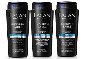 Lacan Indispensable - Kit Shampoo Condicionador e Leave-in