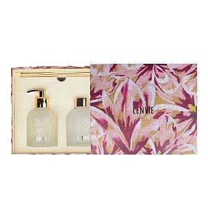 Lenvie Magnólia Pacífica - Kit Caixa Difusor + Sabonete Líquido 150ml